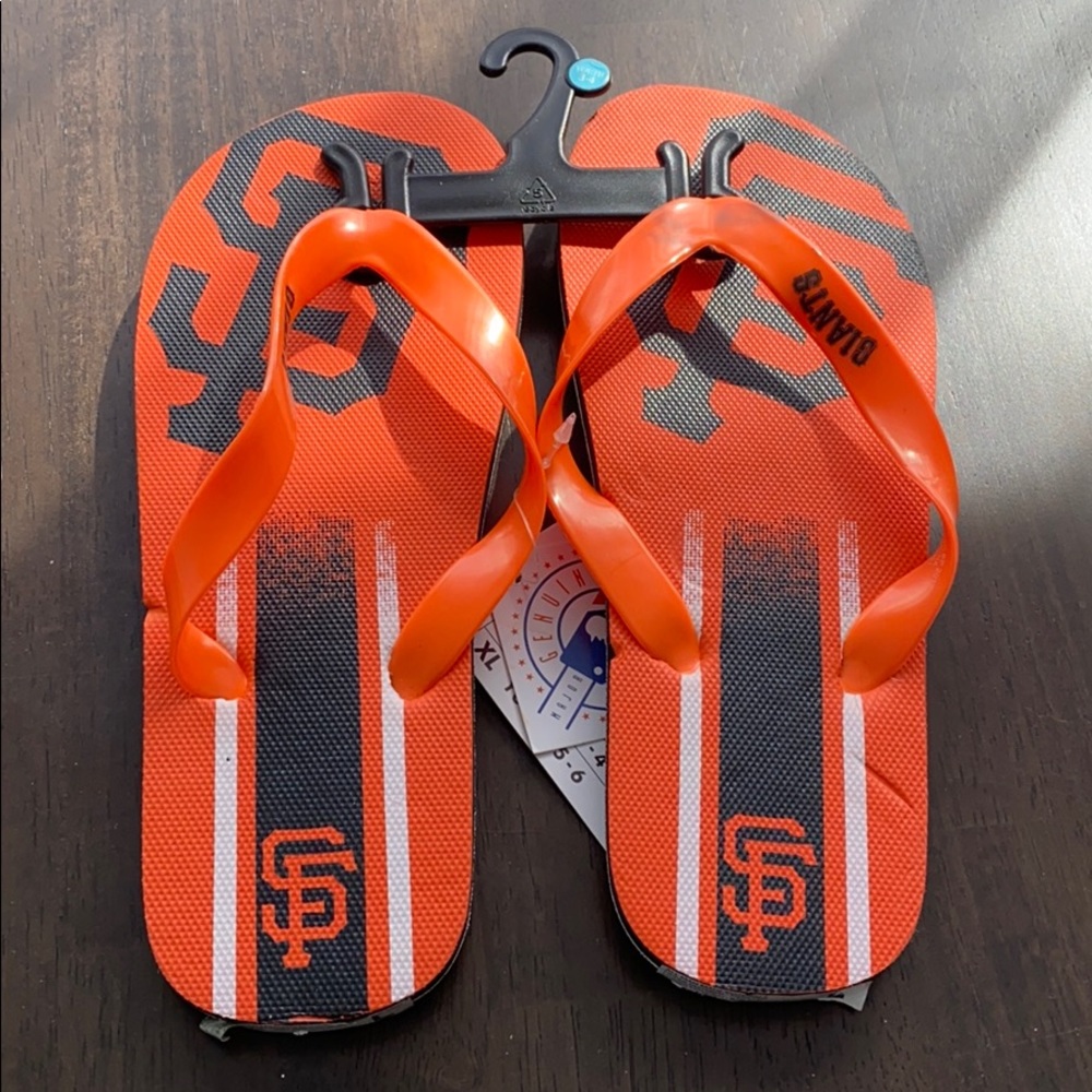 Youth San Francisco Giants Flip Flops
